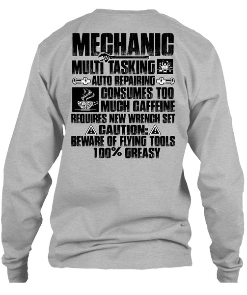 Mechanic Multitasking T Shirt, I Love Mechanic T Shirt
