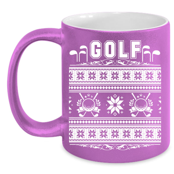 Golf Coffee Mug, Christmas Gift For Golfer Coffee Cup