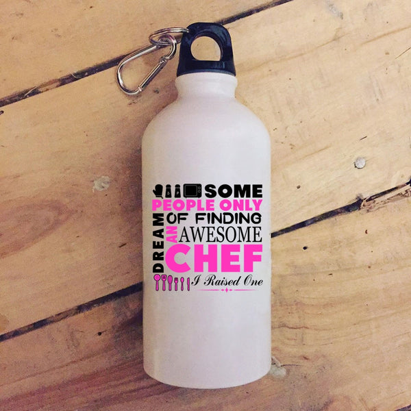 Finding An Awesome Chef 20 oz Stainless Steel Bottle,Being A Chef Outdoor Sports Water Bottle