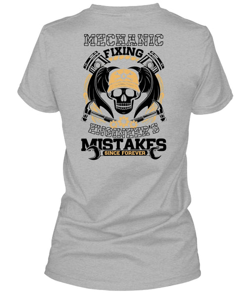 Mechanic Fixing Engineer's T Shirt, I Love Mechanic T Shirt