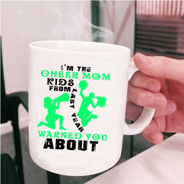 Cute Gift For Mom Coffee Mug, I'm The Cheer Mom  Cup