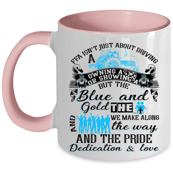 Owning A Cow Coffee Mug, Driving A Tractor Accent Mug