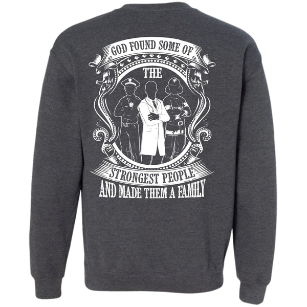 Made Them A Family T Shirt, I Love Police Sweatshirt