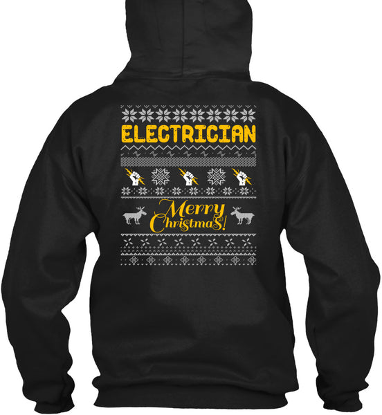 Electrician Merry Christmas T Shirt, This Girl Loves Christmas T Shirt