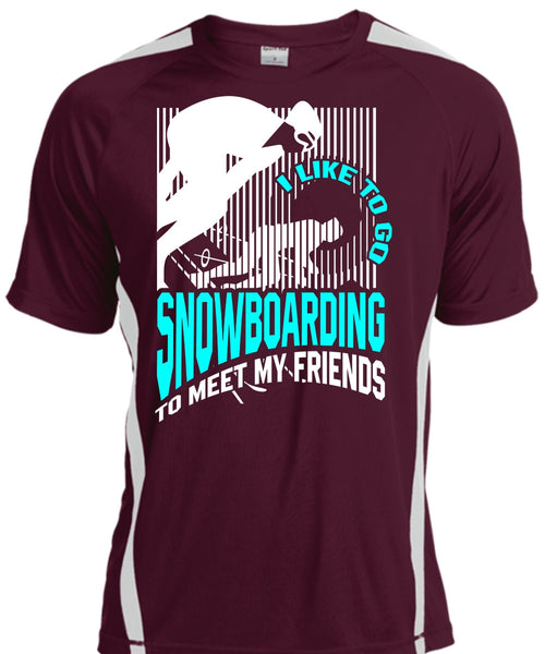 I Like To Go Snowboarding T Shirt, Being A Snowboarding T Shirt, Cool Shirt
