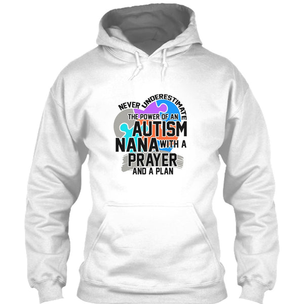 Never Underestimate T Shirt, Coolest Autism Nana T Shirt