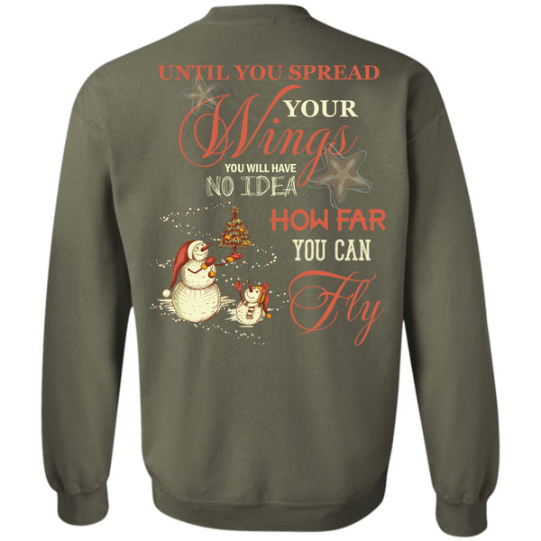 You Spead Your Wings T Shirt, This Girl Loves Christmas Sweatshirt