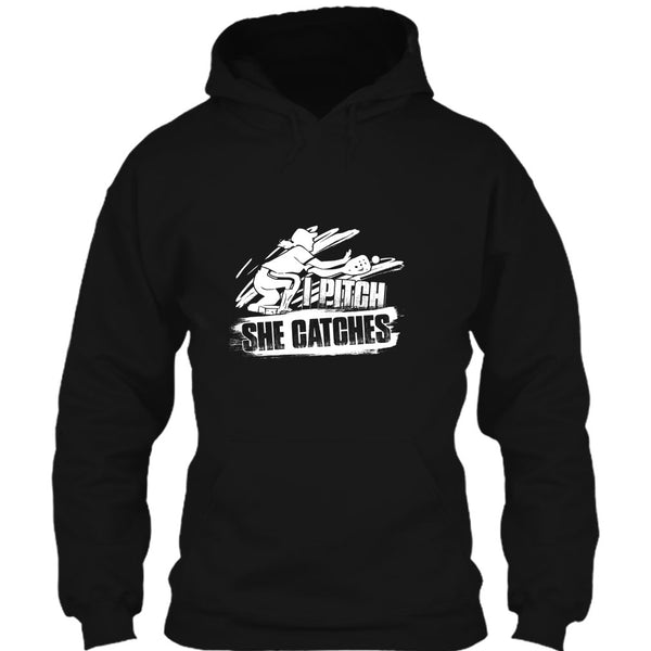 I Pitch She Catches T Shirt, I'm A Baseball Player T Shirt