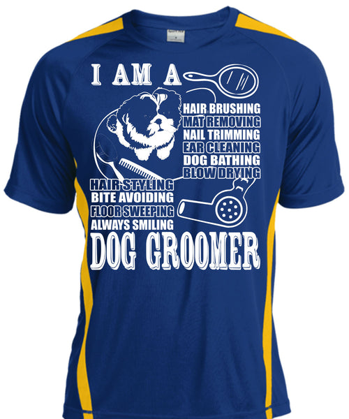 I Am A Hair Brushing T Shirt, Dog Groomer T Shirt, Cool Shirt