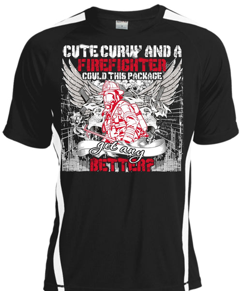 A black t-shirt with the shopify logo