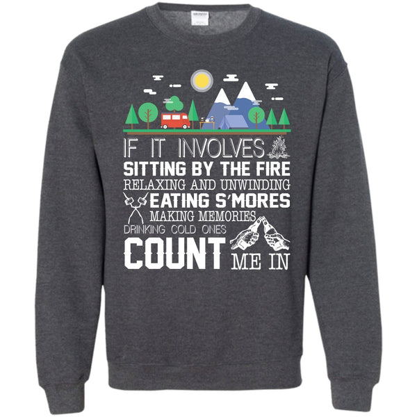 I Just Need To Go Camping With My Dog T Shirt, Coolest Camper Sweatshirt