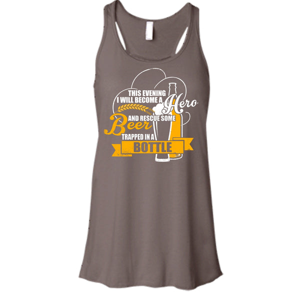Rescue Some Beer T Shirt, Coolest Beer Drinker Tank Top