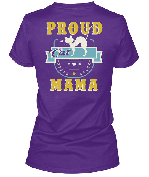 Proud Cat Mama T Shirt, I Love My Cat T Shirt