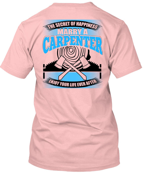Marry A Carpenter T Shirt, I Love Carpenter T Shirt