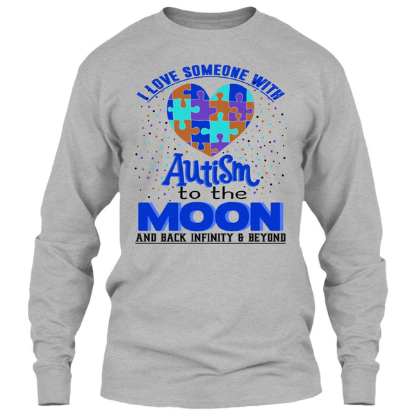 I Love Someone Autism T Shirt, Coolest Autism T Shirt