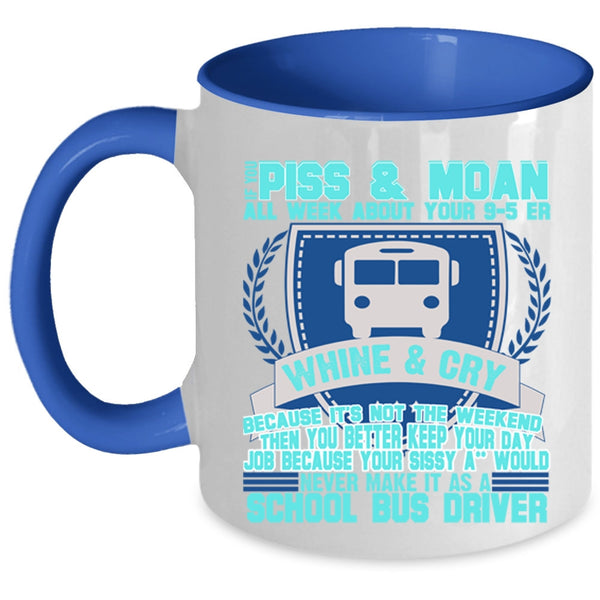 Best Gift For Bus Driver Coffee Mug, School Bus Driver Accent Mug