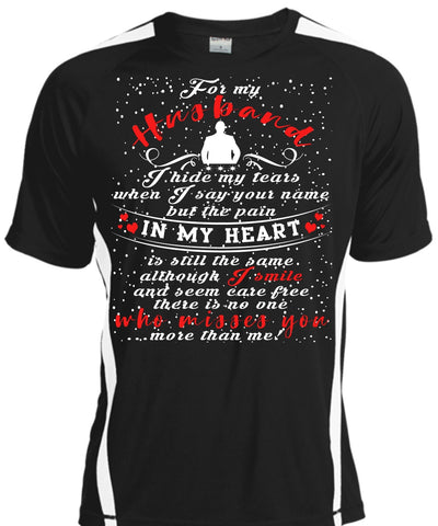 A black t-shirt with the shopify logo
