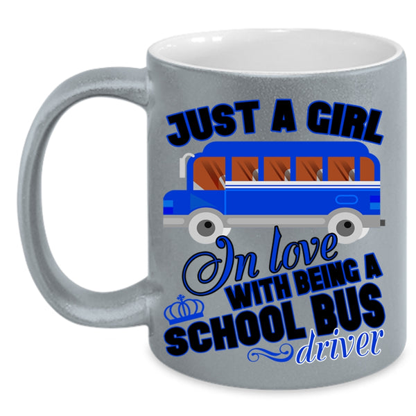 Being A School Bus Driver Coffee Mug, Cool Girls Accent Mug