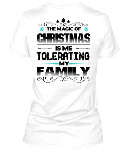 The Magic Of Christmas T Shirt, I Love Christmas T Shirt
