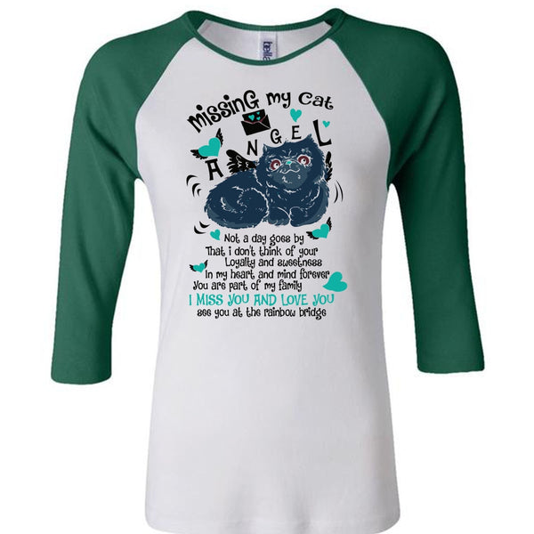 Missing My Cat Angel T Shirt, I Love My Cat T Shirt, Awesome T-Shirts