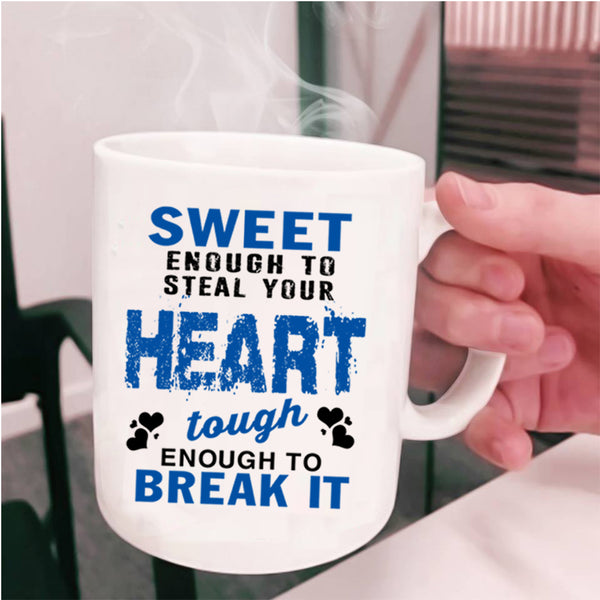 Couple Coffee Mug, Sweet Enough To Steal Your Heart Cup
