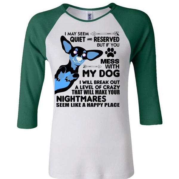 You Mess With My Dog T Shirt, I Will Break Out A Level Of Crazy T Shirt, Favorite T Shirt