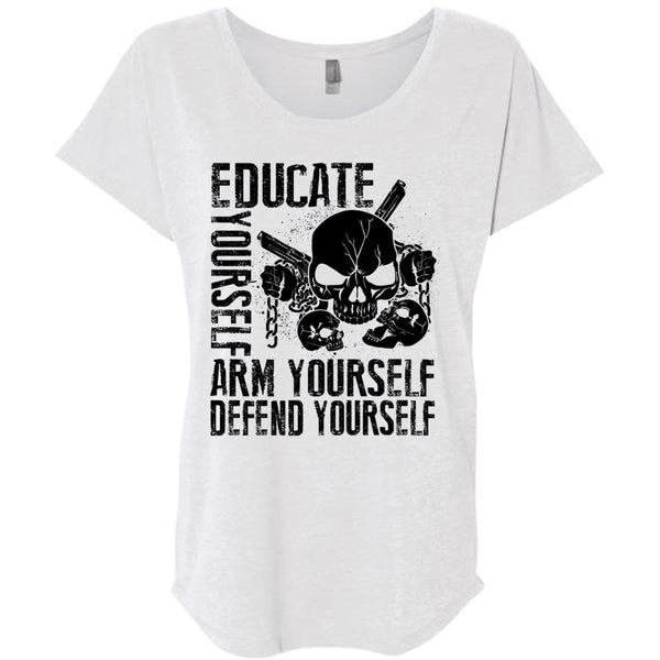 Educate Yourself Arm Yourself T Shirt, I Love Veteran T Shirt, Awesome T-Shirts
