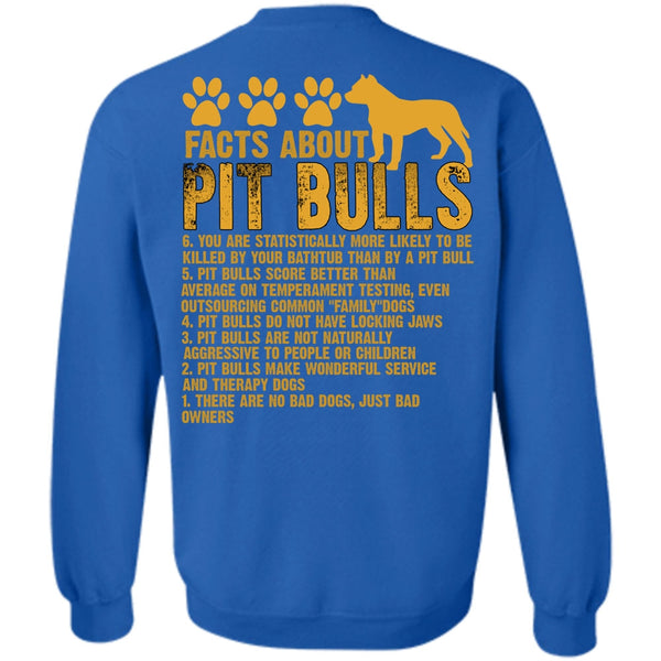 There Are No Bad Dogs T Shirt, I Love Pit Bull Sweatshirt
