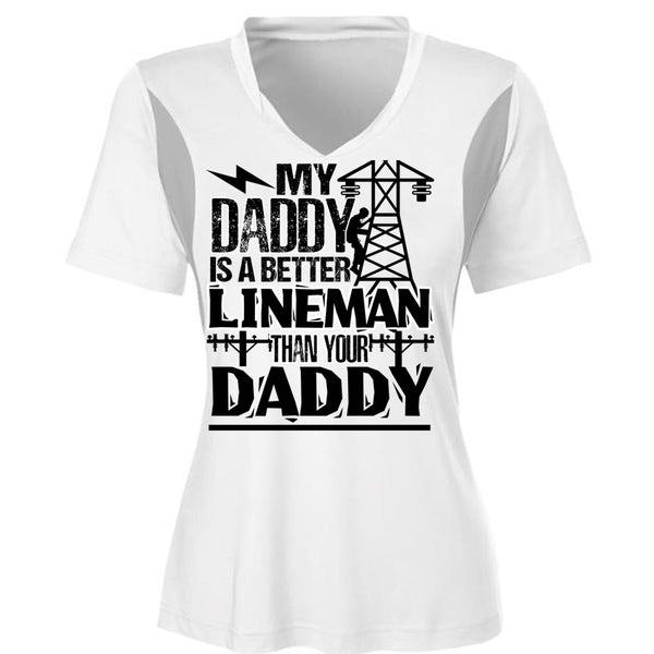 My Daddy Is A Better Lineman T Shirt, I Love Lineman T Shirt, Awesome T-Shirts