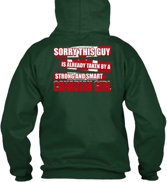 Strong And Smart Canadian Girl T Shirt, Being A Girlfriend T Shirt