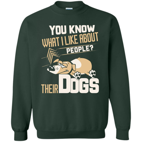 Their Dogs T Shirt, Coolest Dog Lover Sweatshirt