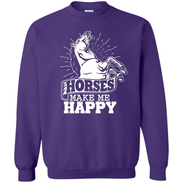 I Love Horses T Shirt, Coolest Equestrian Sweatshirt