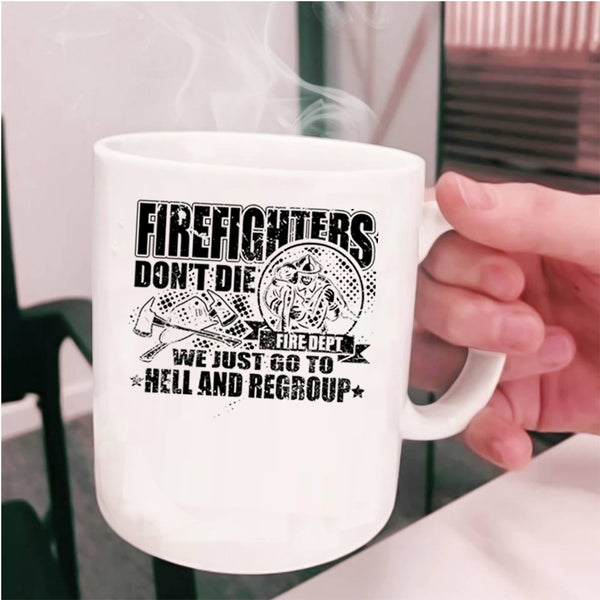 Cool Gift For Firefighter Coffee Mug, Firefighters Cup