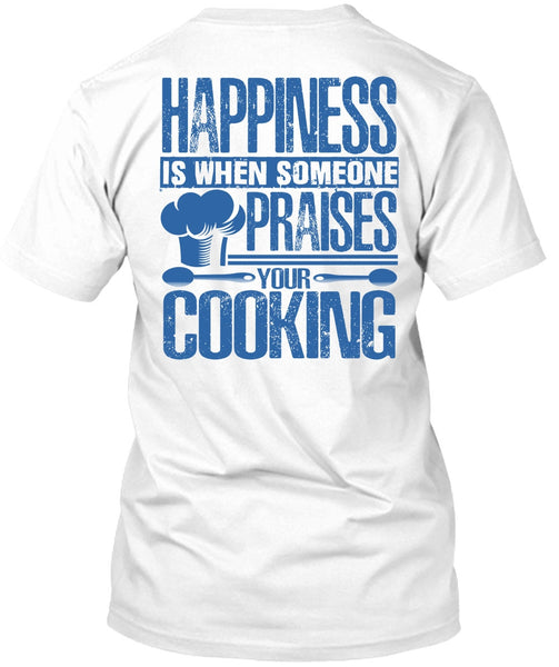 A black t-shirt with the shopify logo