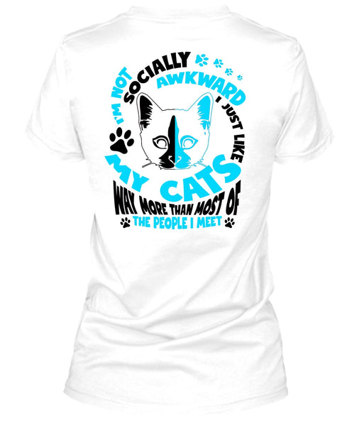 I Just Like My Cats T Shirt, I Love My Cat T Shirt