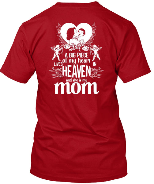 She Is My Mom T Shirt, Lives Heaven T Shirt