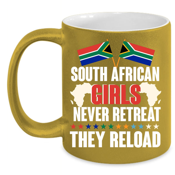 South African Girls Coffee Mug, Cute Gift For My Girlfriend Coffee Cup