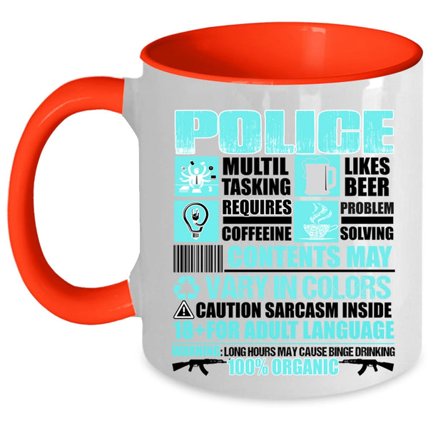 Awesome Gift For Policemans Coffee Mug, Police Accent Mug