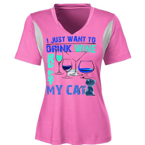 I Just Want To Drink Wine T Shirt, I Love My Cat T Shirt, Awesome T-Shirts