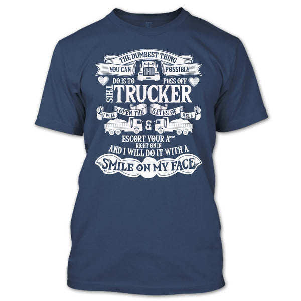 This Trucker T Shirt, Coolest Trucking T Shirt