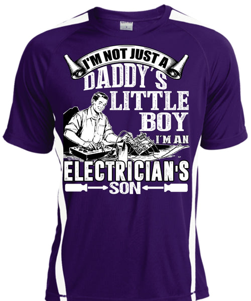 I'm An Electrician's Son T Shirt, Daddy's Little Boy T Shirt, Cool Shirt
