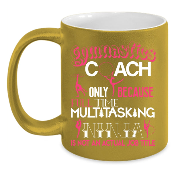 Gymnastics Coach Coffee Mug, Cute Gift For Gymnastics Coach Coffee Cup