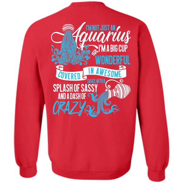 Dash Of Crazy T Shirt, I Love Aquarius Sweatshirt