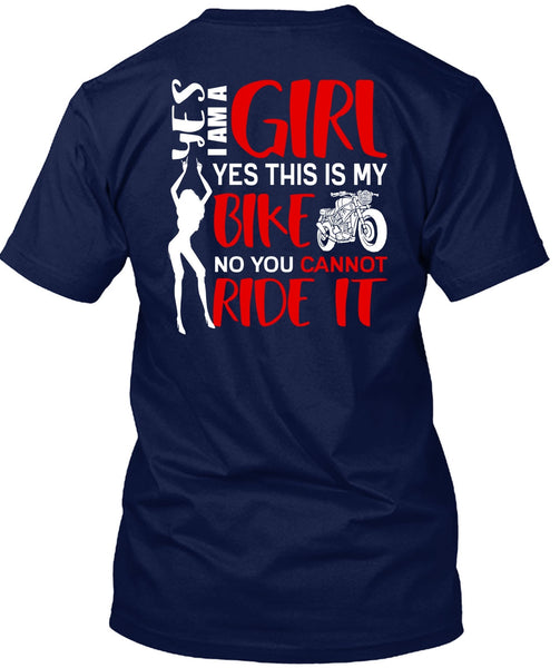 I Am A Girl T Shirt, This Is My Bike T Shirt