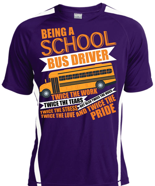 Being A School Bus Driver T Shirt, I Love Bus T Shirt, Cool Shirt