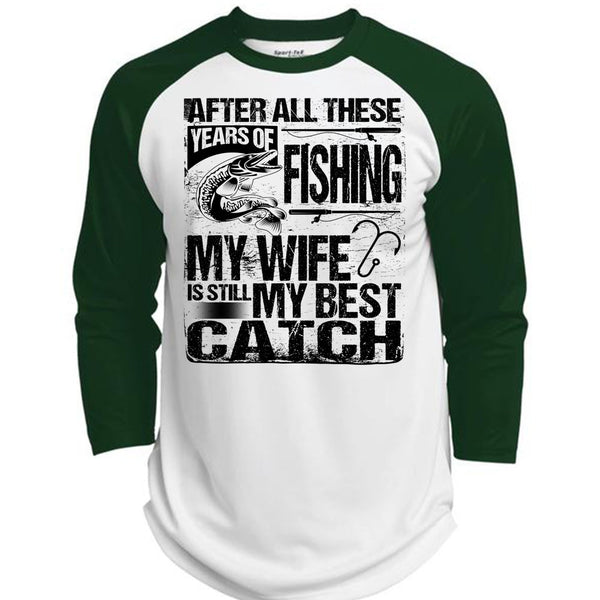 Years Of Fishing T Shirt, I Love Fishing T Shirt, Awesome T-Shirts  (Polyester Game Baseball Jersey)