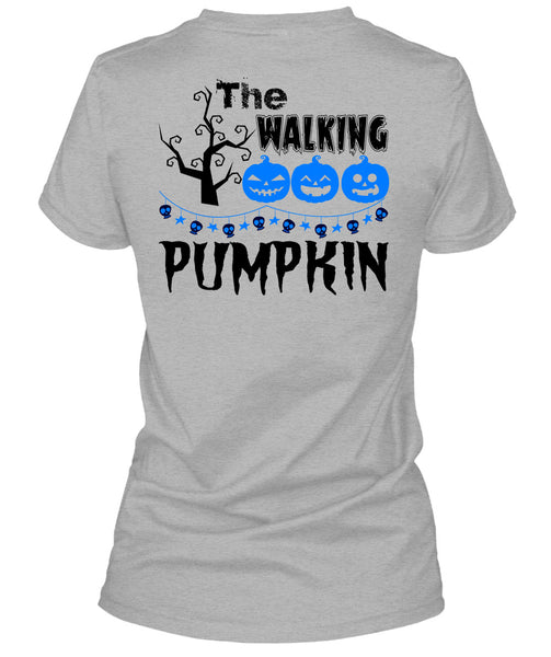 The Walking Pumpkin T Shirt, Wait For Halloween T Shirt