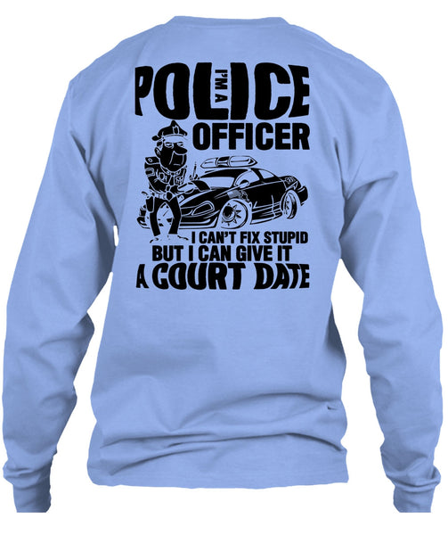 I'm A Police Officer T Shirt, I Love Police T Shirt