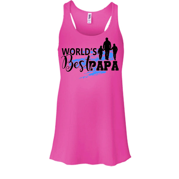 World's Best Papa T Shirt, Gift For Papa Tank Top