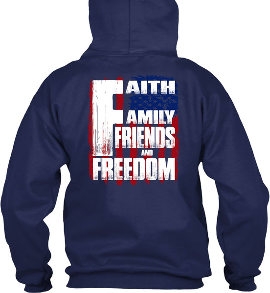 Faith Family Friends And Freedom T Shirt, Being A Veteran T Shirt